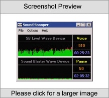 Sound Snooper Screenshot